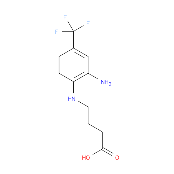 4-((2-Amino-4-(trifluoromethyl)phenyl)amino)butanoic acid