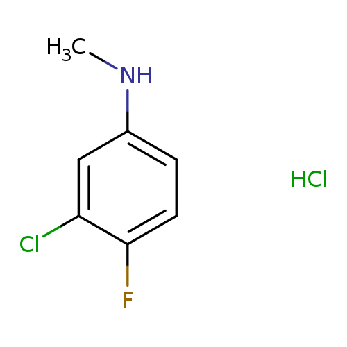 3-chloro-4-fluoro-N-methylaniline hydrochloride