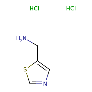 5-Thiazolemethanamine, hydrochloride (1:2)