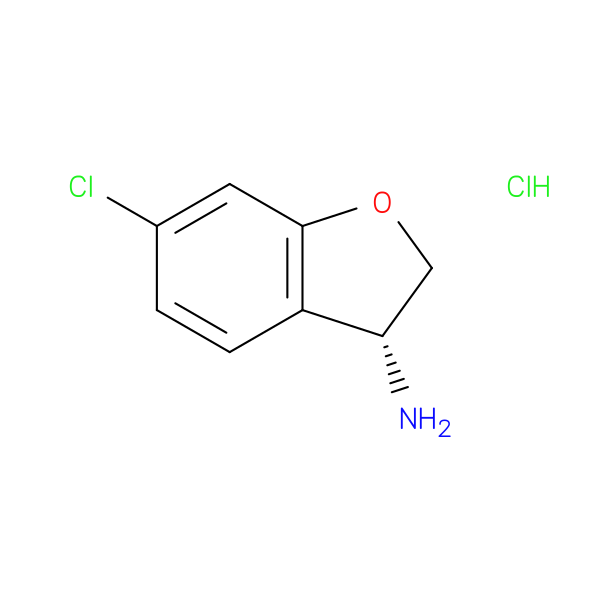 (R)-6-Chloro-2,3-dihydrobenzofuran-3-amine hydrochloride