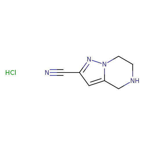 4,5,6,7-Tetrahydropyrazolo[1,5-a]pyrazine-2-carbonitrile hydrochloride