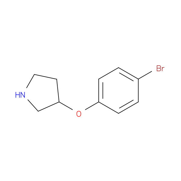 3-(4-Bromophenoxy)pyrrolidine