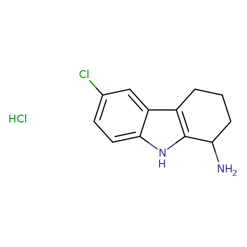 6-chloro-2,3,4,9-tetrahydro-1H-carbazol-1-amine hydrochloride