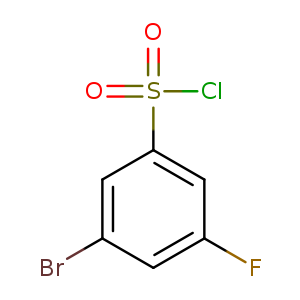 Benzenesulfonyl chloride, 3-bromo-5-fluoro-