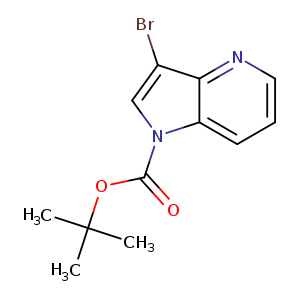 1H-Pyrrolo[3,2-b]pyridine-1-carboxylic acid, 3-bromo-, 1,1-dimethylethyl ester