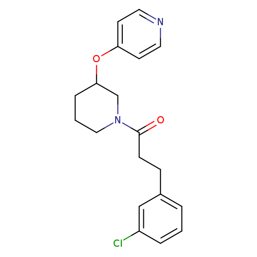 3-(3-chlorophenyl)-1-[3-(pyridin-4-yloxy)piperidin-1-yl]propan-1-one