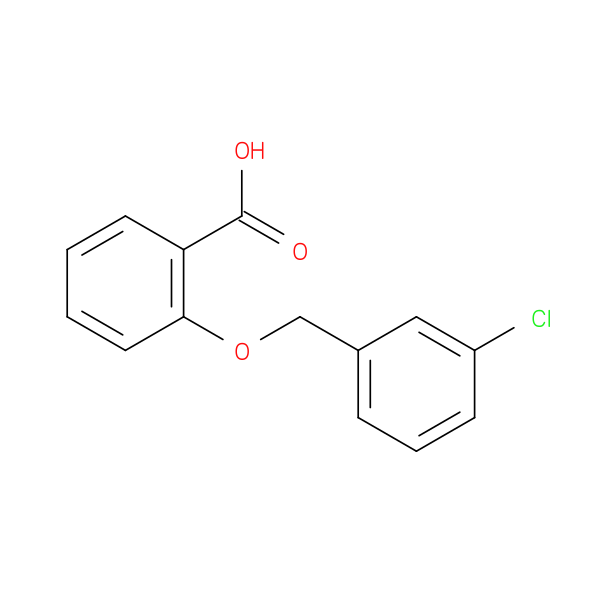 2-[(3-Chlorobenzyl)oxy]benzoic acid