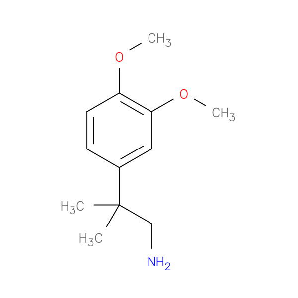 2-(3,4-Dimethoxyphenyl)-2-methylpropan-1-amine