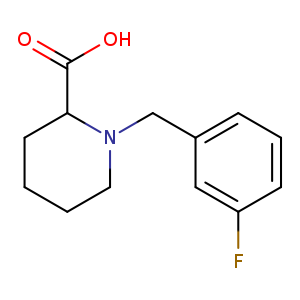 1-(3-Fluorobenzyl)piperidine-2-carboxylic acid