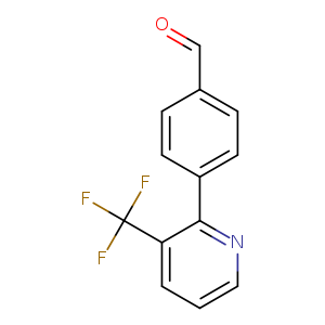 4-(3-(Trifluoromethyl)pyridin-2-yl)benzaldehyde