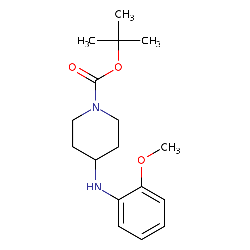 tert-Butyl 4-(2-methoxyphenylamino) piperidine-1-carboxylate