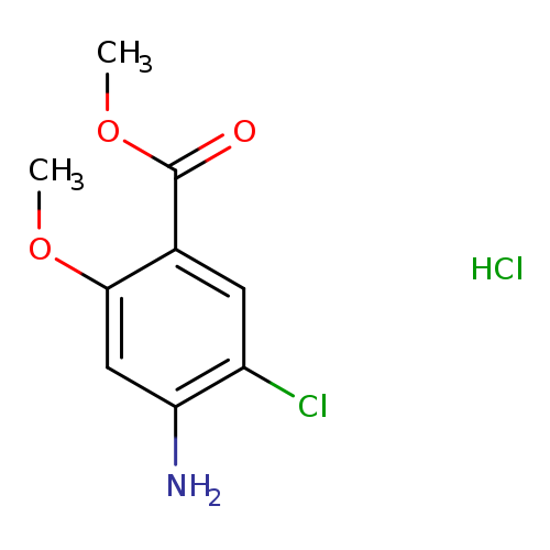 Methyl 4-amino-5-chloro-2-methoxybenzoate hydrochloride