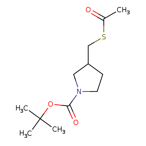 tert-Butyl 3-((acetylthio)methyl)pyrrolidine-1-carboxylate