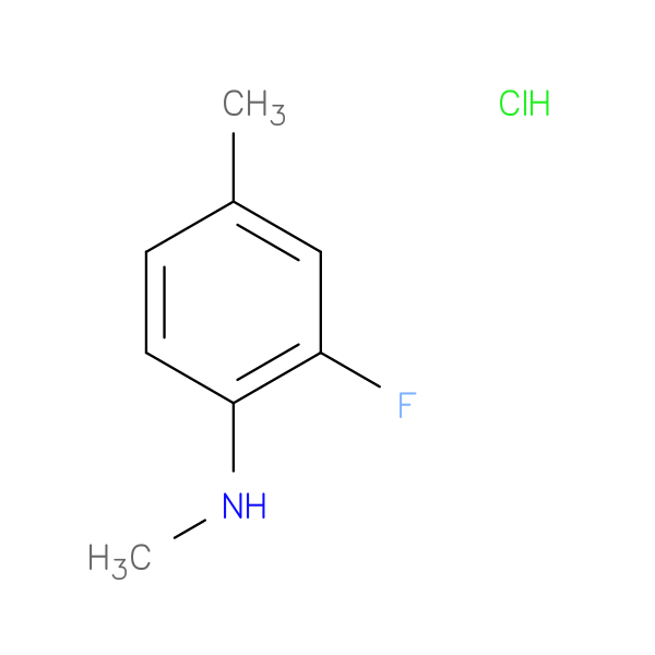 2-Fluoro-N,4-dimethylaniline hydrochloride