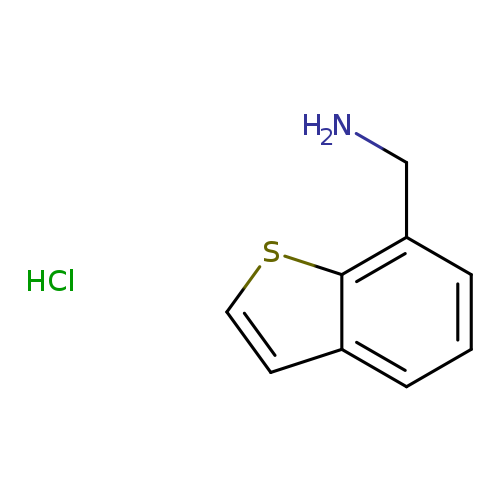 1-Benzothiophen-7-ylmethanamine hydrochloride
