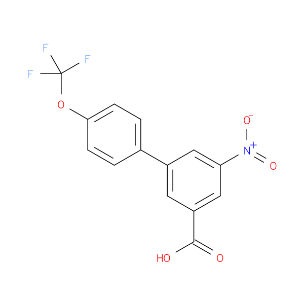 5-Nitro-3-(4-trifluoromethoxyphenyl)benzoic acid