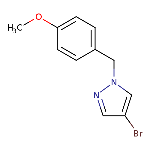 4-bromo-1-[(4-methoxyphenyl)methyl]-1H-pyrazole