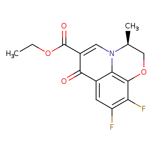 (S)-ETHYL 9,10-DIFLUORO-3-METHYL-7-OXO-3,7-DIHYDRO-2H-[1,4]OXAZINO[2,3,4-IJ]QUINOLINE-6-CARBOXYLATE