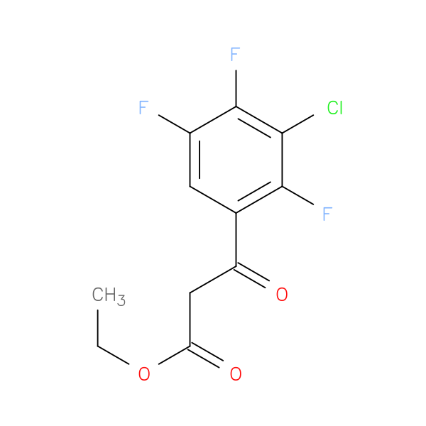 Ethyl 3-(3-chloro-2,4,5-trifluorophenyl)-3-oxopropanoate