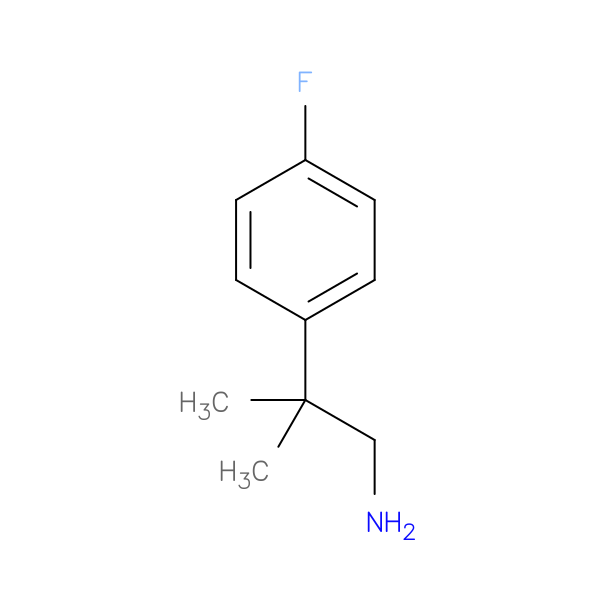 2-(4-fluorophenyl)-2-methylpropan-1-amine