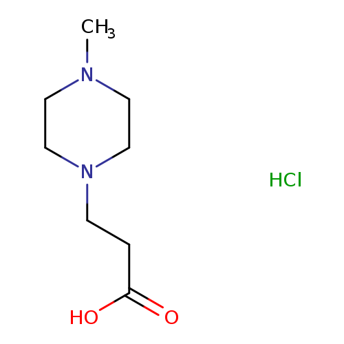 3-(4-Methylpiperazin-1-yl)propanoic acid hydrochloride
