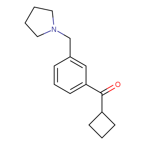 Cyclobutyl 3-(pyrrolidinomethyl)phenyl ketone