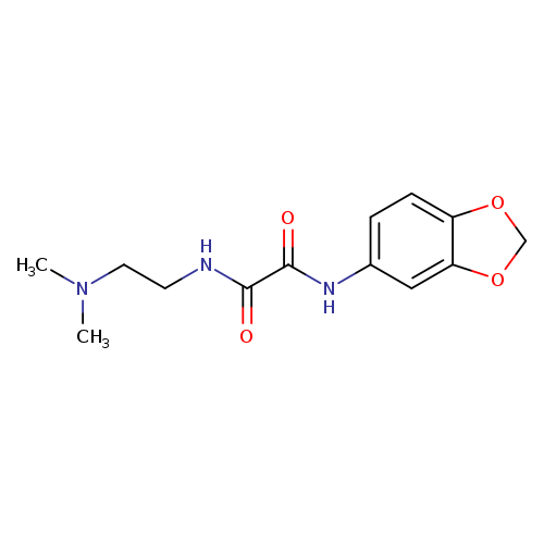 N'-(2H-1,3-benzodioxol-5-yl)-N-[2-(dimethylamino)ethyl]ethanediamide
