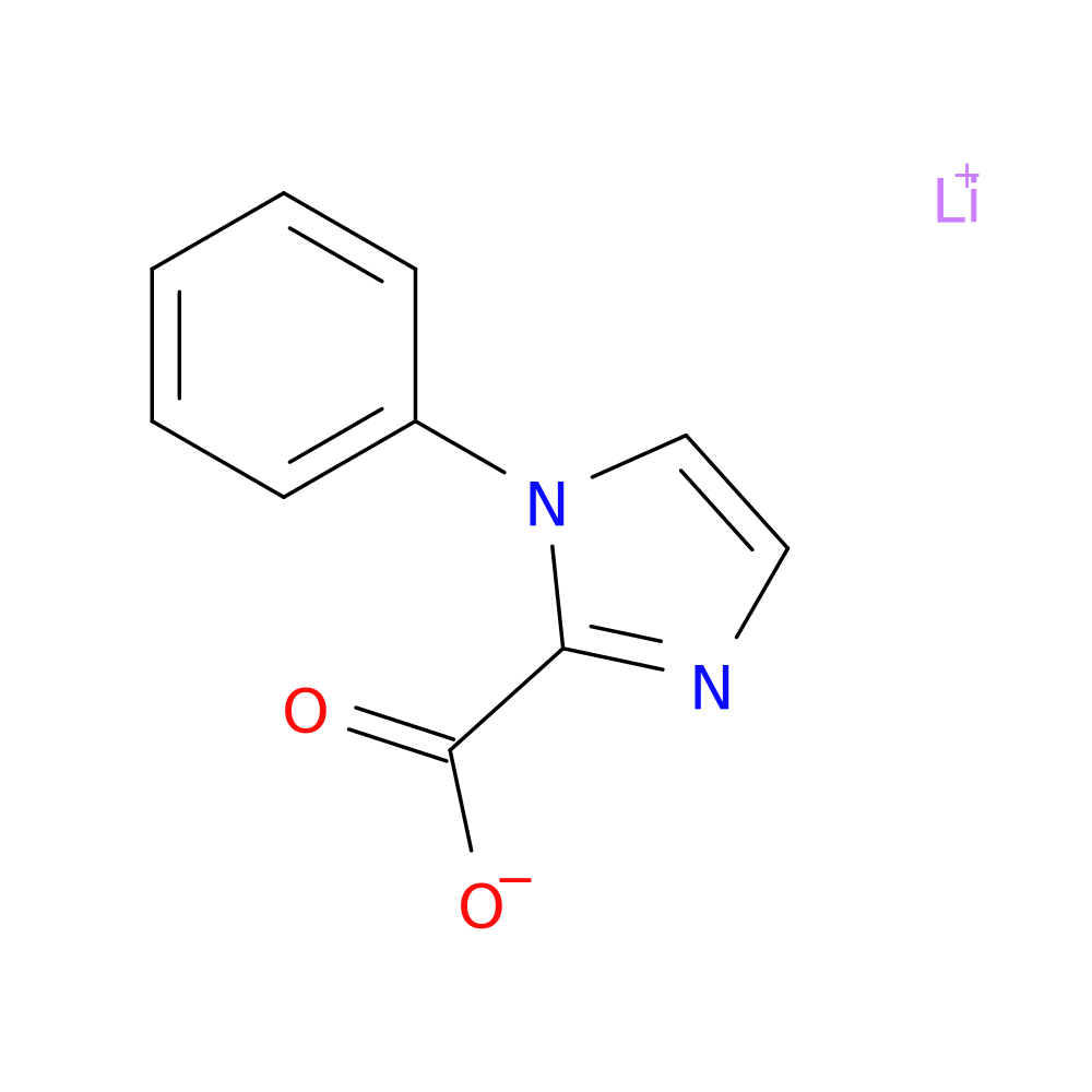 Lithium 1-phenyl-1H-imidazole-2-carboxylate