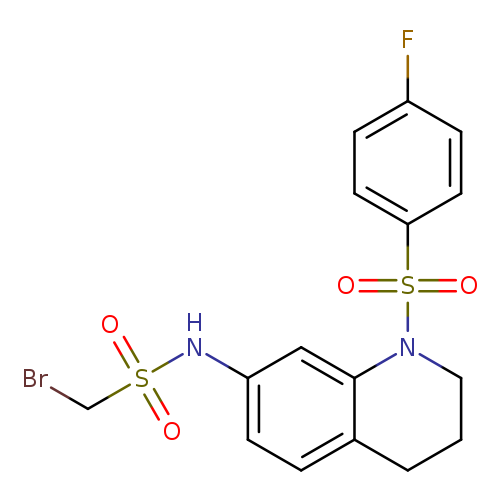 1-bromo-N-[1-(4-fluorobenzenesulfonyl)-1,2,3,4-tetrahydroquinolin-7-yl]methanesulfonamide
