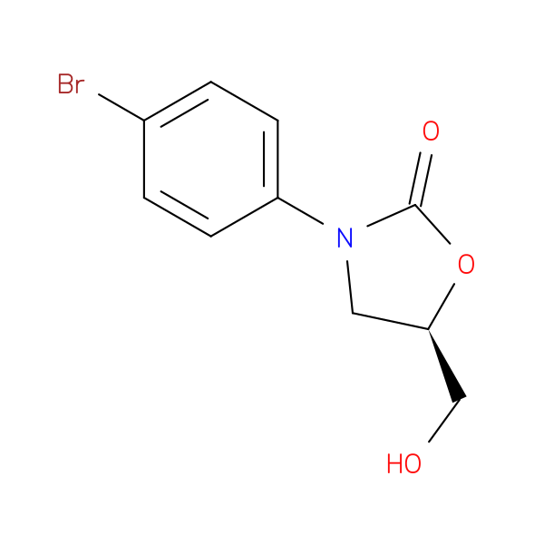 (R)-3-(4-Bromophenyl)-5-(hydroxymethyl)oxazolidin-2-one
