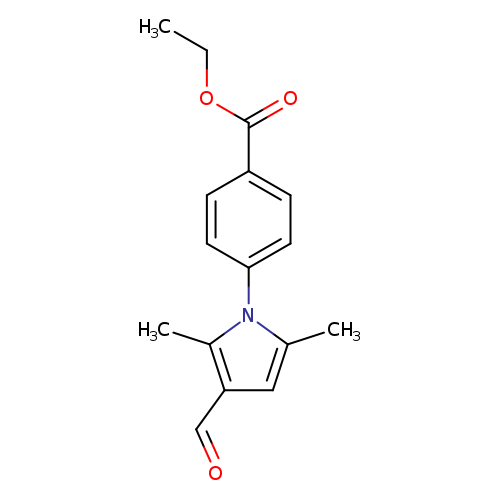 4-(3-FORMYL-2,5-DIMETHYL-PYRROL-1-YL)-BENZOIC ACID ETHYL ESTER
