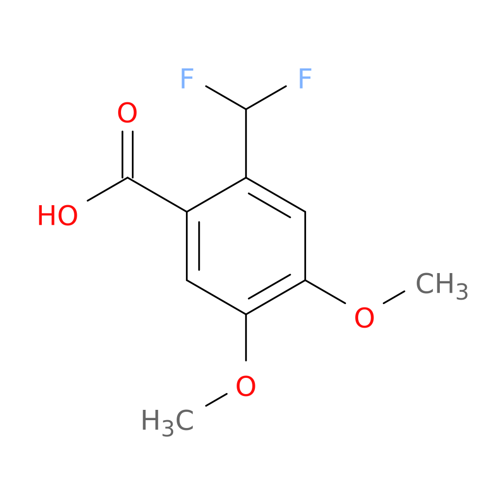 2-(difluoromethyl)-4,5-dimethoxybenzoic acid