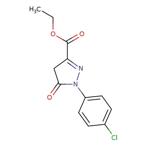 ethyl 1-(4-chlorophenyl)-5-oxidanylidene-4H-pyrazole-3-carboxylate