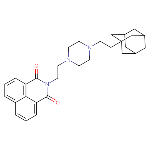 3-(2-{4-[2-(adamantan-1-yl)ethyl]piperazin-1-yl}ethyl)-3-azatricyclo[7.3.1.0^{5,13}]trideca-1(13),5,7,9,11-pentaene-2,4-dione