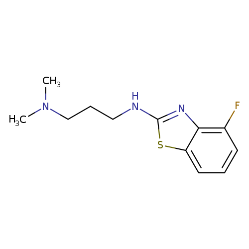 N'-(4-FLUORO-1,3-BENZOTHIAZOL-2-YL)-N,N-DIMETHYLPROPANE-1,3-DIAMINE