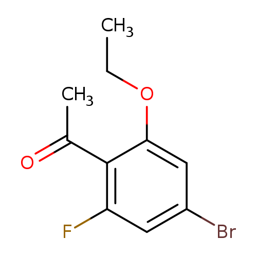 1-(4-bromo-2-ethoxy-6-fluorophenyl)ethan-1-one