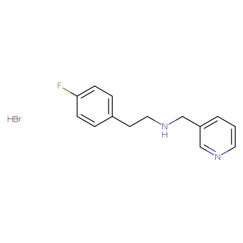 [2-(4-fluorophenyl)ethyl](3-pyridinylmethyl)amine hydrobromide