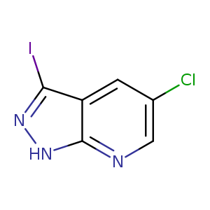5-Chloro-3-iodo-1H-pyrazolo[3,4-b]pyridine