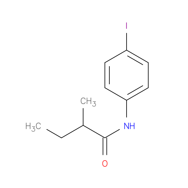 N-(4-iodophenyl)-2-methylbutanamide