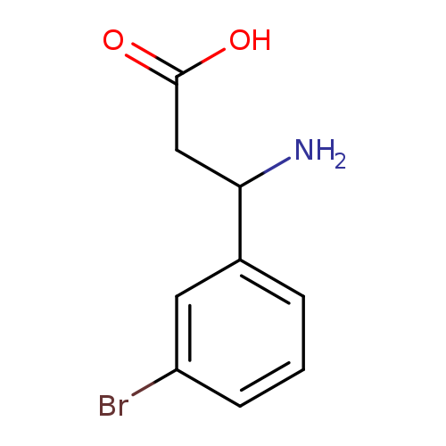 Benzenepropanoic acid, β-amino-3-bromo-
