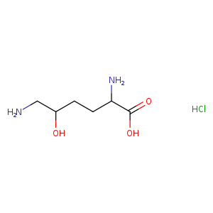 2,6-Diamino-5-Hydroxyhexanoic Acid Hydrochloride