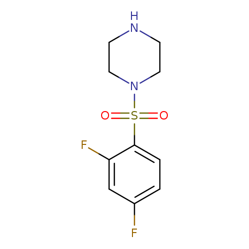 1-((2,4-Difluorophenyl)sulfonyl)piperazine