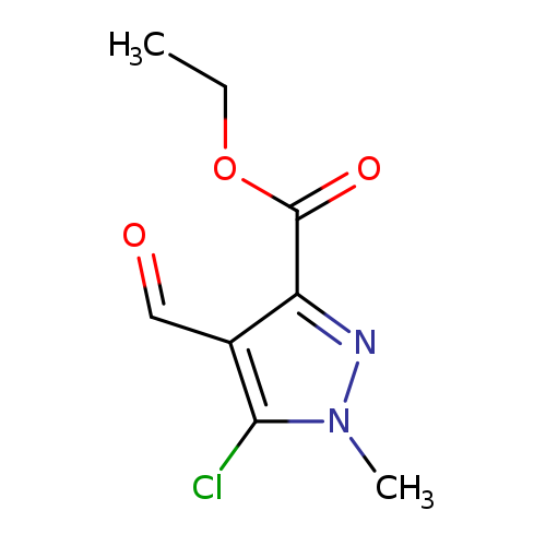 ethyl 5-chloro-4-formyl-1-methyl-1H-pyrazole-3-carboxylate
