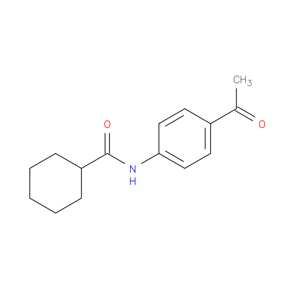 N-(4-Acetylphenyl)cyclohexanecarboxamide