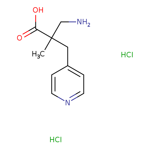 3-amino-2-methyl-2-(pyridin-4-ylmethyl)propanoic acid dihydrochloride