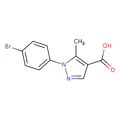 1-(4-Bromophenyl)-5-methyl-1H-pyrazole-4-carboxylic acid