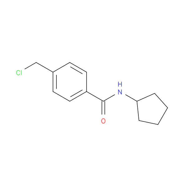 4-(Chloromethyl)-N-cyclopentylbenzamide