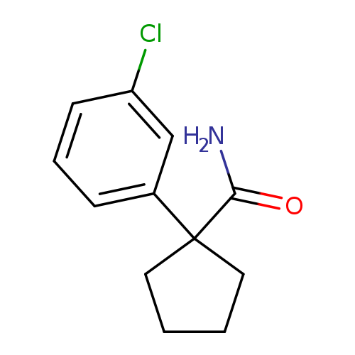 1-(3-Chlorophenyl)cyclopentane-1-carboxamide