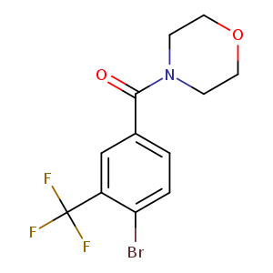 (4-Bromo-3-trifluoromethyl-phenyl)-morpholin-4-yl-methanone