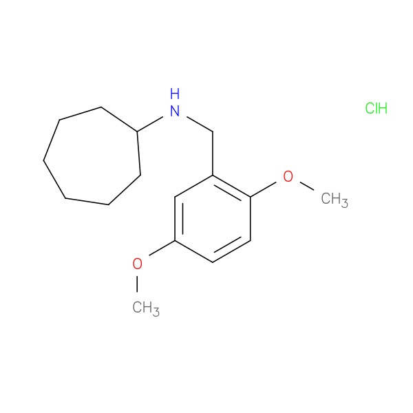 N-(2,5-Dimethoxybenzyl)cycloheptanamine hydrochloride